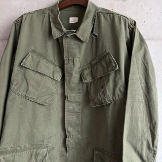 60's U.S ARMY JUNGLE FATIGUE JACKET4th(ミリタリージャケット)