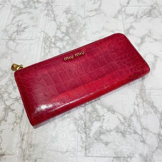 ミュウミュウ(miumiu)の正規品✨ミュウミュウ長財布、即日発送‼️(財布)