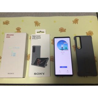 エクスペリア(Xperia)のSONY Xperia 1 III SO-51B docomo 超美品(スマートフォン本体)