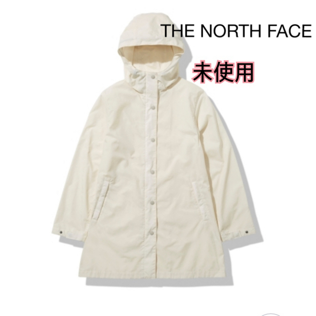 THE NORTH FACE(ザノースフェイス)のTHE NORTH FACE コンパクトコート　ホワイト　アウター レディースのジャケット/アウター(ナイロンジャケット)の商品写真