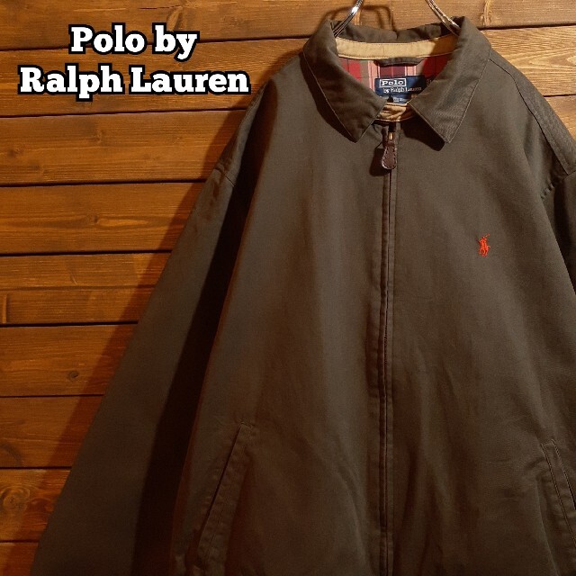 新しく着き Polo by Ralph Lauren ラルフローレン スイングトップ L