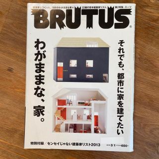 BRUTUS (ブルータス) 2013年 3/1号(その他)