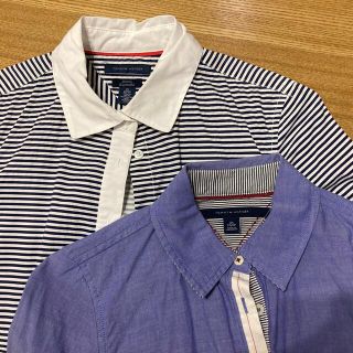 トミーヒルフィガー(TOMMY HILFIGER)のTOMMY HILFIGER シャツ　2枚セット(シャツ/ブラウス(長袖/七分))