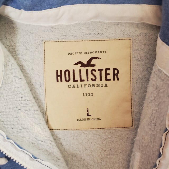 Hollister(ホリスター)のHOLLISTER　ホリスターUS限定ポーカー　Lサイズ メンズのトップス(パーカー)の商品写真
