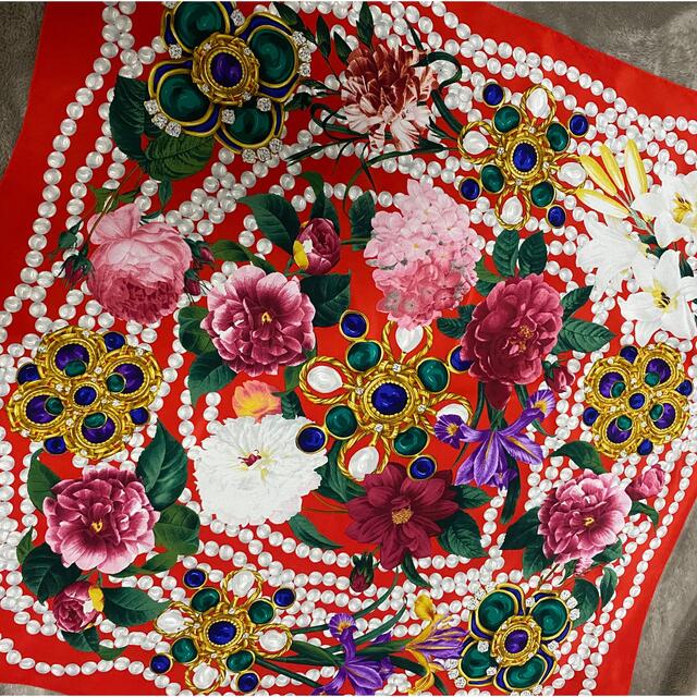 レディース CHANEL - CHANEL(シャネル) スカーフ - フラワー(花)の通販