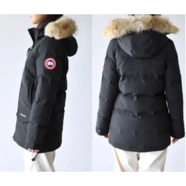 CANADA GOOSE(カナダグース)のCANADA GOOSE SOLARIS PARKA ブラックXS レディースのジャケット/アウター(ダウンジャケット)の商品写真