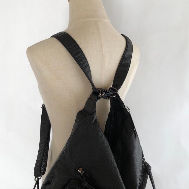 SCOT CLUB(スコットクラブ)の♦️スコットクラブ系列♦️定価14,500円  3wayバック  黒 レディースのバッグ(ショルダーバッグ)の商品写真
