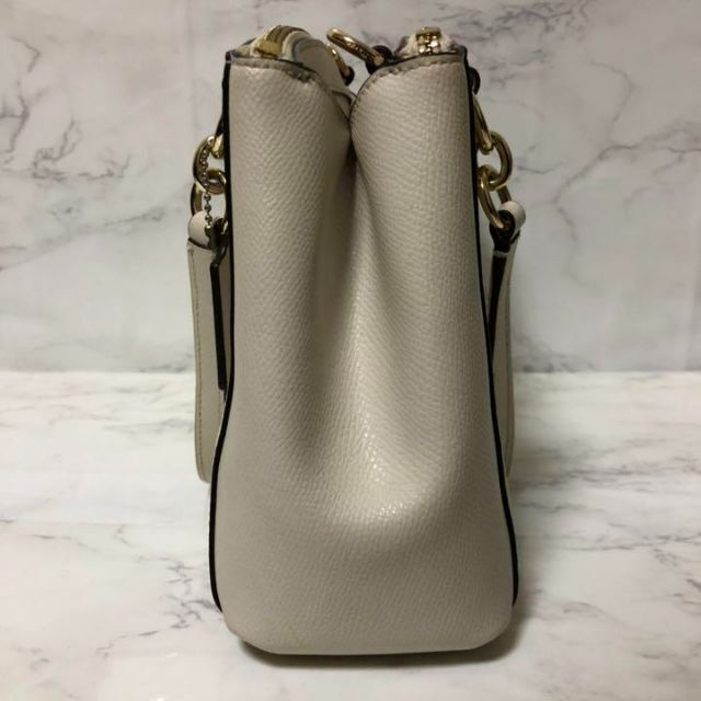 COACH コーチ 2way ハンドバッグ ショルダーバッグ ホワイト