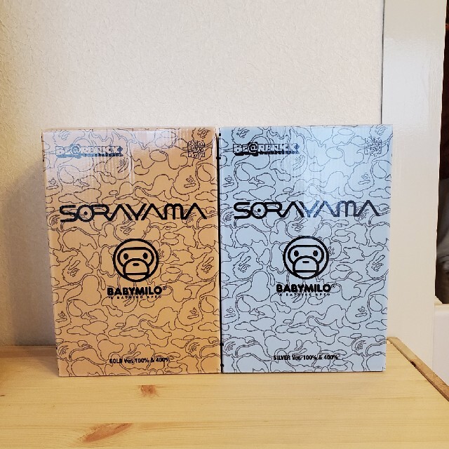新品BE@RBRICK SORAYAMA BABY MILO 100%400% 新品BE@RBRICK SORAYAMA BABY MILO 100%400%