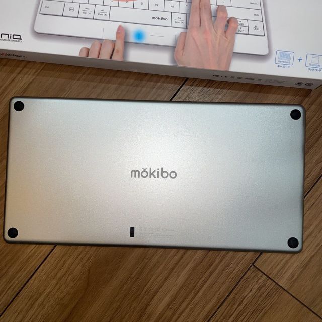 mokibo キーボード MKB316US_WH 白 英語配列　専用カバー付 2