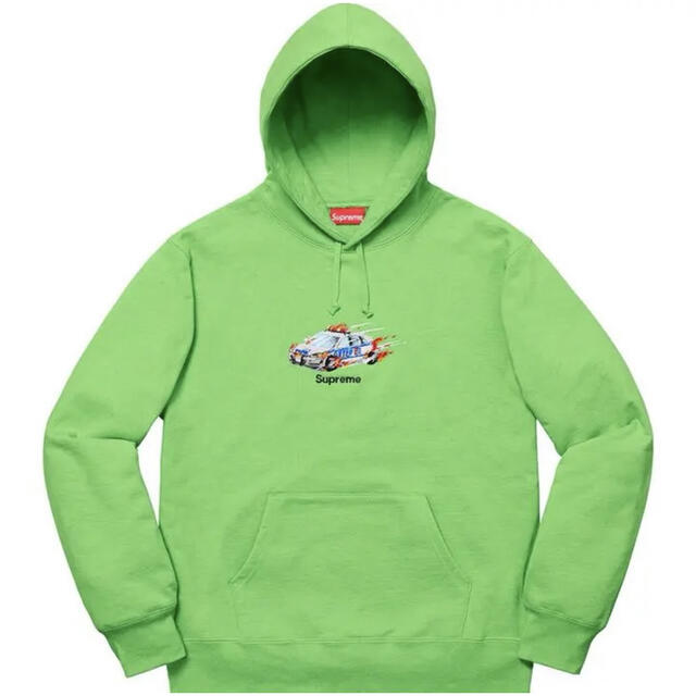 supreme Cop Car Hooded Sweatshirt M