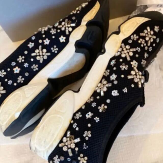Christian Dior - Dior ディオール フュージョンスニーカー ビジューの