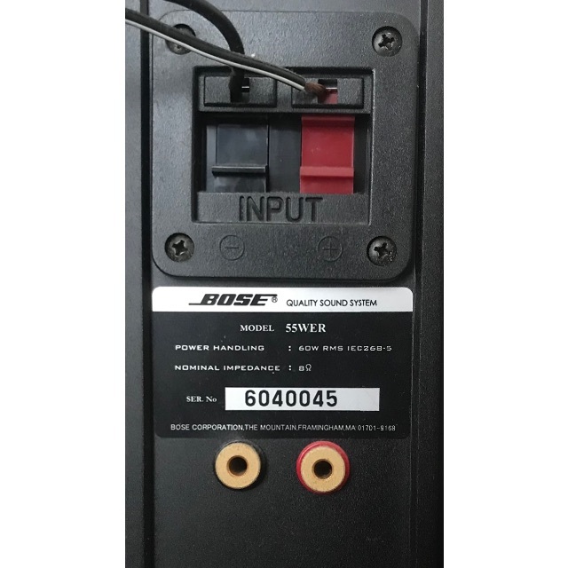 BOSE 55WER スピーカー BOSE 55WER スピーカー