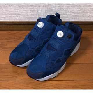 リーボック(Reebok)の美品 REEBOK INSTA PUMP FURY SP 28cm 青 紺 og(スニーカー)