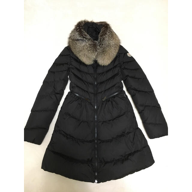 格安販売の MONCLER - モンクレール♡希少BLACK 上品定番ロングダウン