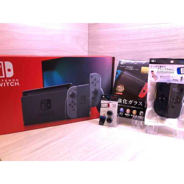 おまけ付き!メーカー保証7ヶ月あり!新型Nintendo Switch 本体一式