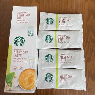 スターバックスコーヒー(Starbucks Coffee)のスターバックス　プレミアムミックス　なめらかソイラテ　４本×1箱(コーヒー)