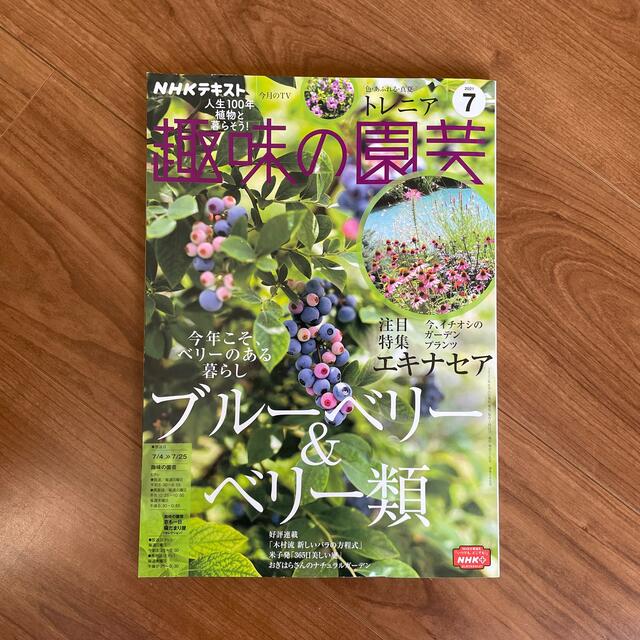 趣味の園芸　2021年7月号 エンタメ/ホビーの雑誌(専門誌)の商品写真