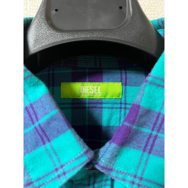 DIESEL(ディーゼル)のDIESEL 2021SS チェックシャツ L メンズのトップス(シャツ)の商品写真