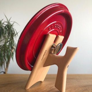 ストウブ(STAUB)のフタモッチ 101L ストウブ　バーミキュラ　ブルーノ用フタ置き　14〜28cm(鍋/フライパン)