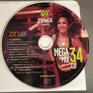 ズンバ(Zumba)のzumba megamix34 CD ズンバ　メガミックス(クラブ/ダンス)