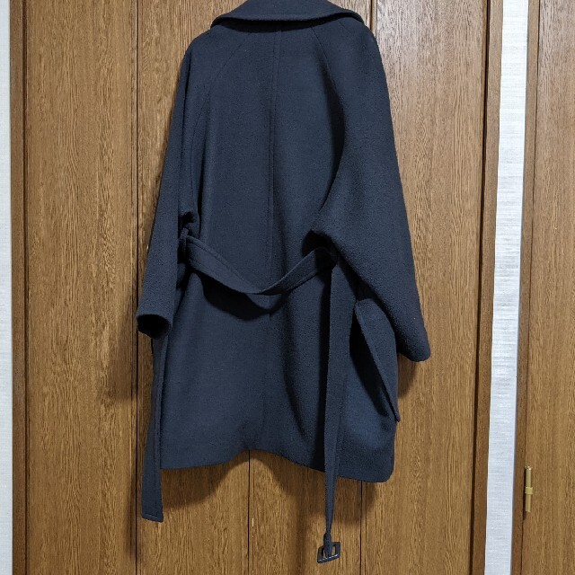 LIDNM リドム FINE WOOL MINIMAL HALF COAT