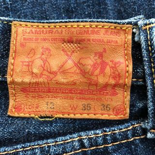 サムライジーンズ(SAMURAI JEANS)の【値下げ！】レア　サムライジーンズ　S710XX  初期黒カモメステッチ(デニム/ジーンズ)