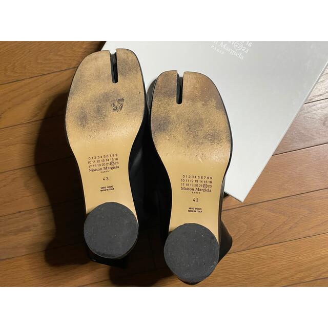 Maison Martin Margiela(マルタンマルジェラ)のmaison margiela メゾンマルジェラ tabi 足袋ブーツ 黒 43 メンズの靴/シューズ(ブーツ)の商品写真