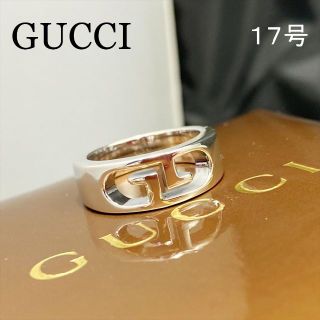 グッチ(Gucci)の新品仕上 グッチ GUCCI Gロゴ 型抜き リング 指輪 シルバー 925(リング(指輪))