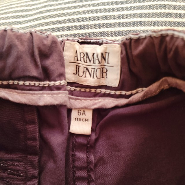 ARMANI JUNIOR(アルマーニ ジュニア)の半ズボン　113 キッズ/ベビー/マタニティのキッズ服男の子用(90cm~)(パンツ/スパッツ)の商品写真