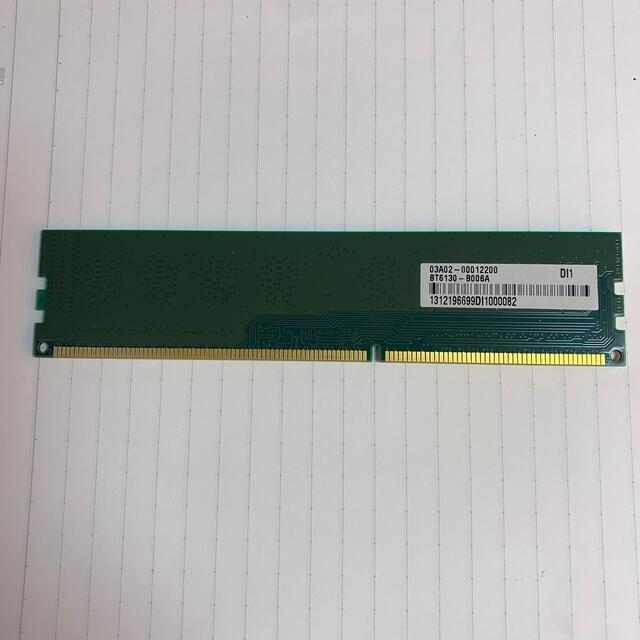 ASINT DDRⅢ 4GB−1600 スマホ/家電/カメラのPC/タブレット(PCパーツ)の商品写真