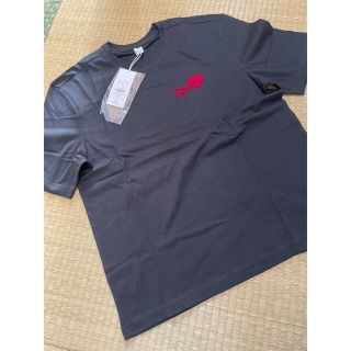 リーボック(Reebok)のリーボック　Tシャツ　半袖　バレンタインデザイン　黒　L オーバーサイズ(Tシャツ/カットソー(半袖/袖なし))