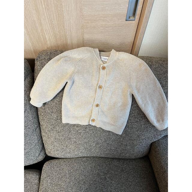 ZARA KIDS(ザラキッズ)のZARABABY ニットカーディガン キッズ/ベビー/マタニティのベビー服(~85cm)(カーディガン/ボレロ)の商品写真