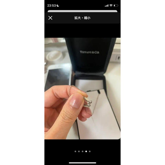 Tiffany & Co.(ティファニー)のティファニー ダイヤモンド ネックレス レディースのアクセサリー(ネックレス)の商品写真