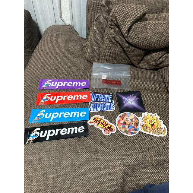 店舗限定  supreme smurfs sticker set ボックスロゴ