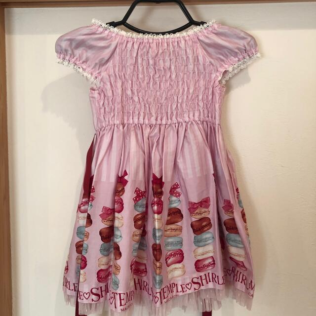 シャーリーテンプル　マカロン　ワンピース　110キッズ服女の子用(90cm~)