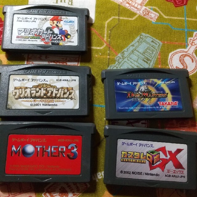 GBA ソフトセット mother3 マリオカート等