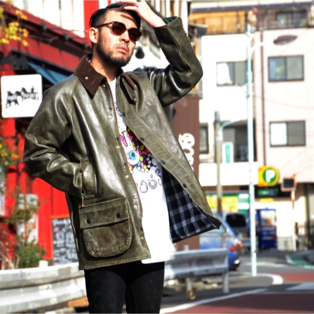 Barbour - blackmeans × LABRAT レザー ビューフォート【2/6限定】の ...