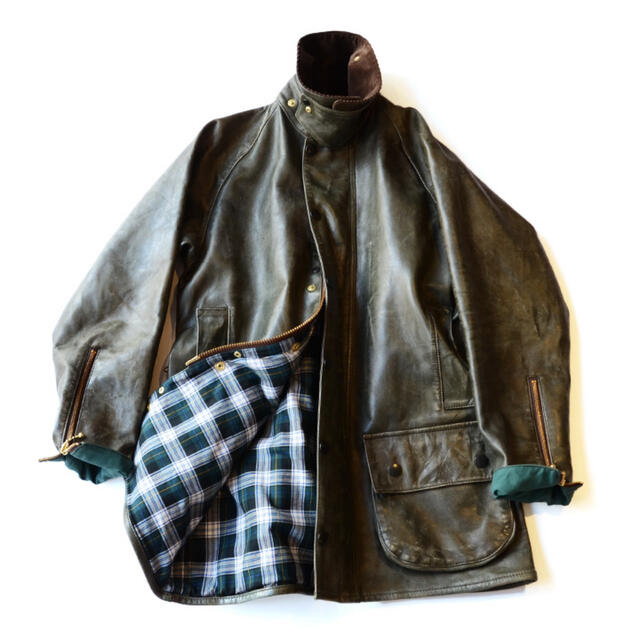 Barbour(バーブァー)のblackmeans × LABRAT レザー ビューフォート【2/6限定】 メンズのジャケット/アウター(レザージャケット)の商品写真