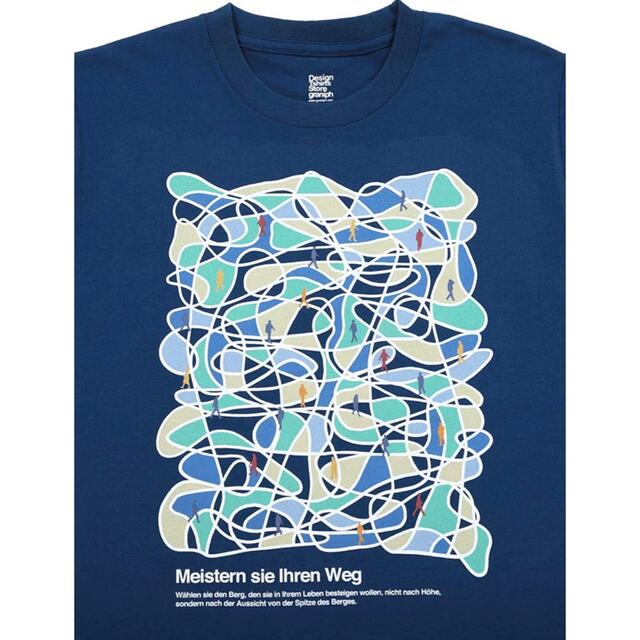 Design Tshirts Store graniph(グラニフ)の新品未使用　グラニフ　Tシャツ　ファインドユアオウンウェイ レディースのトップス(Tシャツ(半袖/袖なし))の商品写真