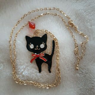 スイマー(SWIMMER)の専用　swimmer　スイマー　ペンダント　黒猫ちゃん　ネックレス(ネックレス)