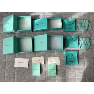 ティファニー(Tiffany & Co.)のティファニー　ブランド　空箱　巾着　中綿　セット(ショップ袋)