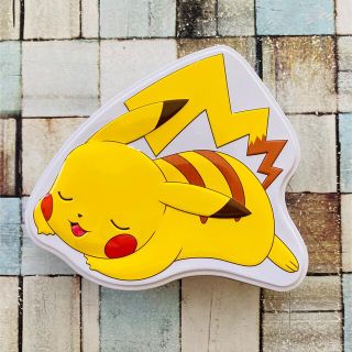 ポケモン(ポケモン)のピカチューおやすみ缶（空き缶）(小物入れ)