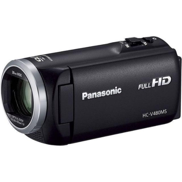 贈る結婚祝い Panasonic C-V480MS-K デジタルハイビジョンビデオカメラ ビデオカメラ