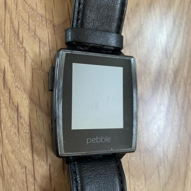 pebble steel ブラック