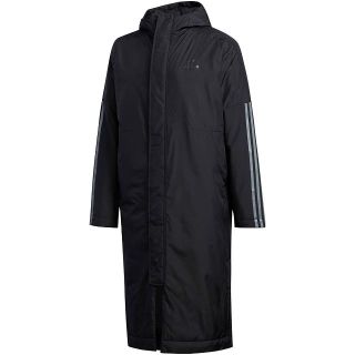 アディダス(adidas)の新品タグ付き★アディダス★中綿ロングコート★15,400円の品★Mサイズ★黒(その他)