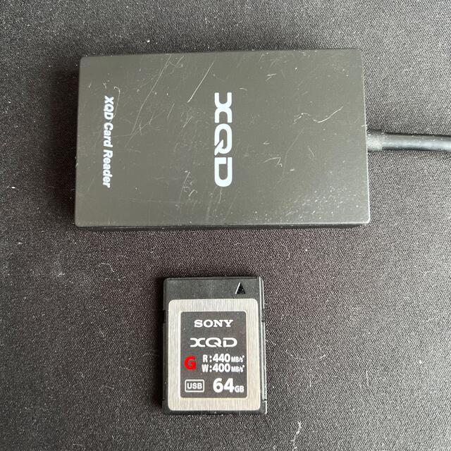 XQDカード　SONY製　64GB カードリーダーセット