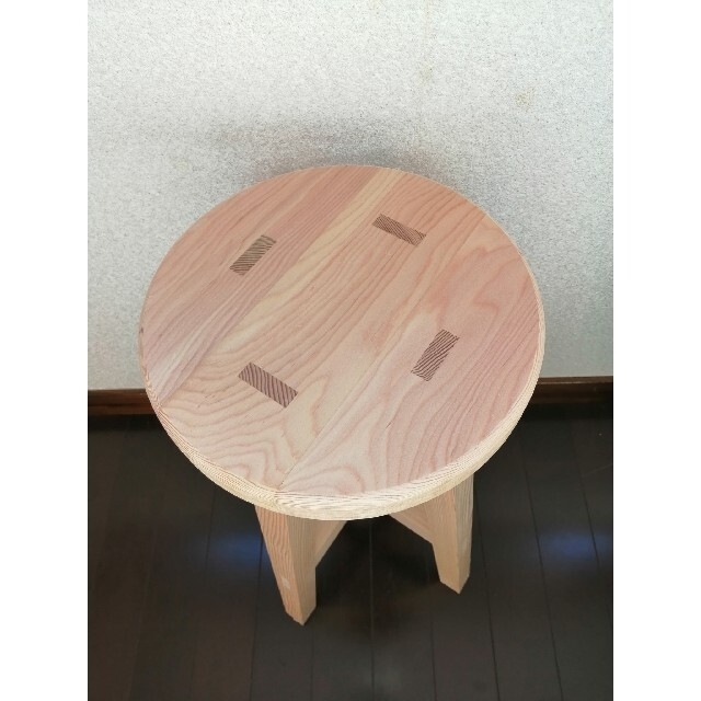 木製スツール 高さ70cm 丸椅子 stool - スツール