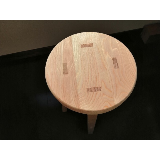 木製スツール　高さ65cm　丸椅子　stool インテリア/住まい/日用品の椅子/チェア(スツール)の商品写真