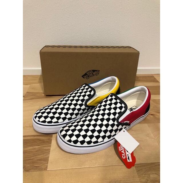 VANS マルチカラー　スリッポン　ビリーズ限定　28cm